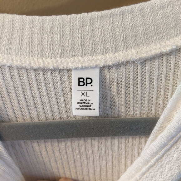 bp. Ribbed Flutter Shoulder Top - Picture 3 of 4